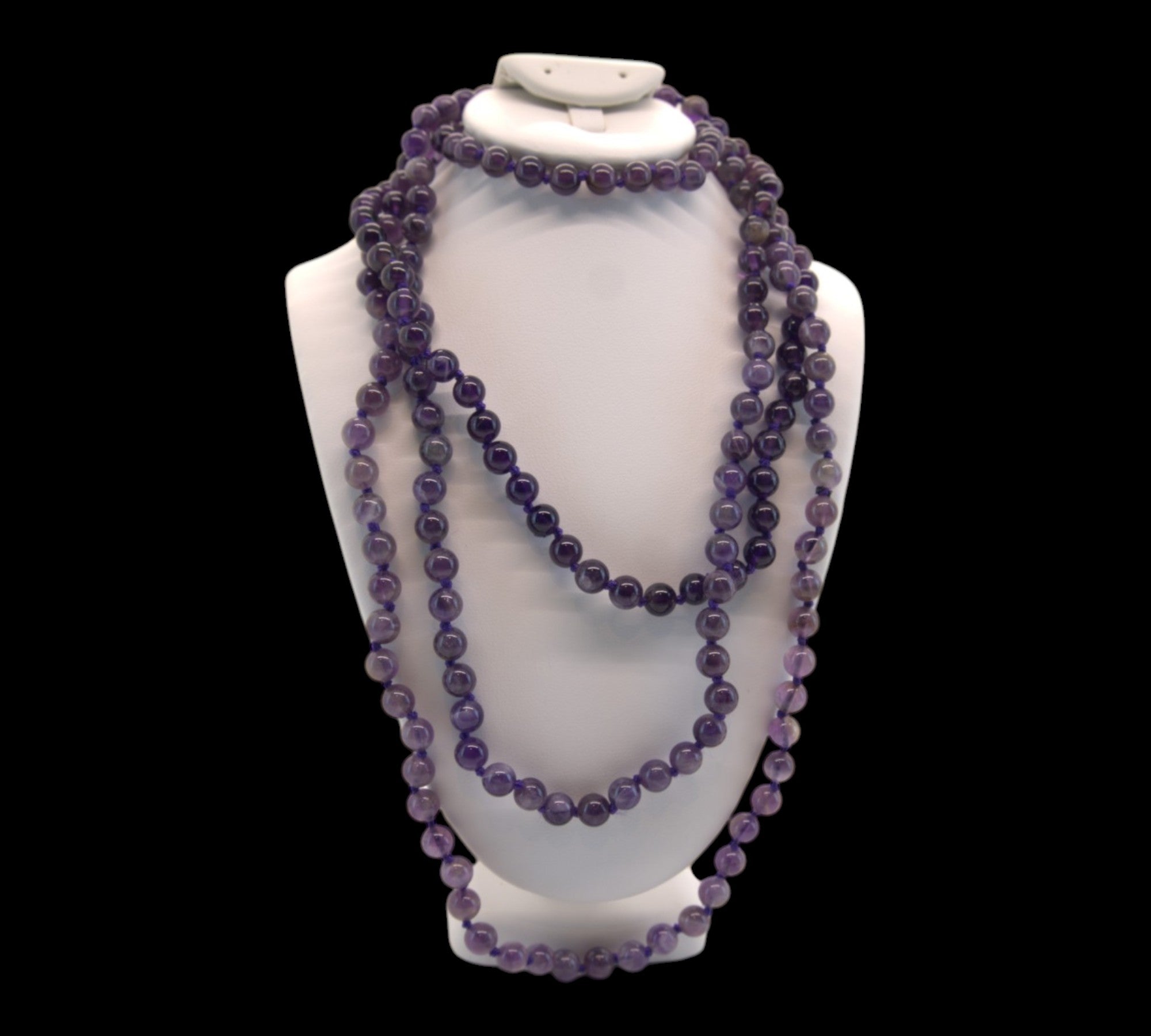 5002 Amethyst Bead Necklace