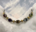 5005 Multi Gem 5 Station Bolo Bracelet