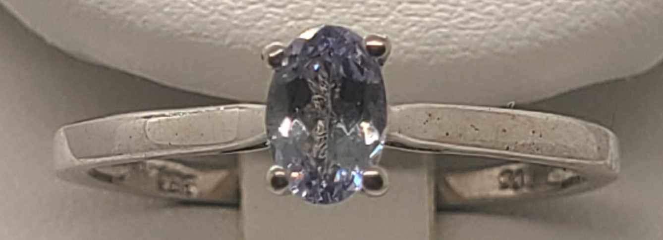 5014 Tanzanite Solitaire Ring 'Bondi'