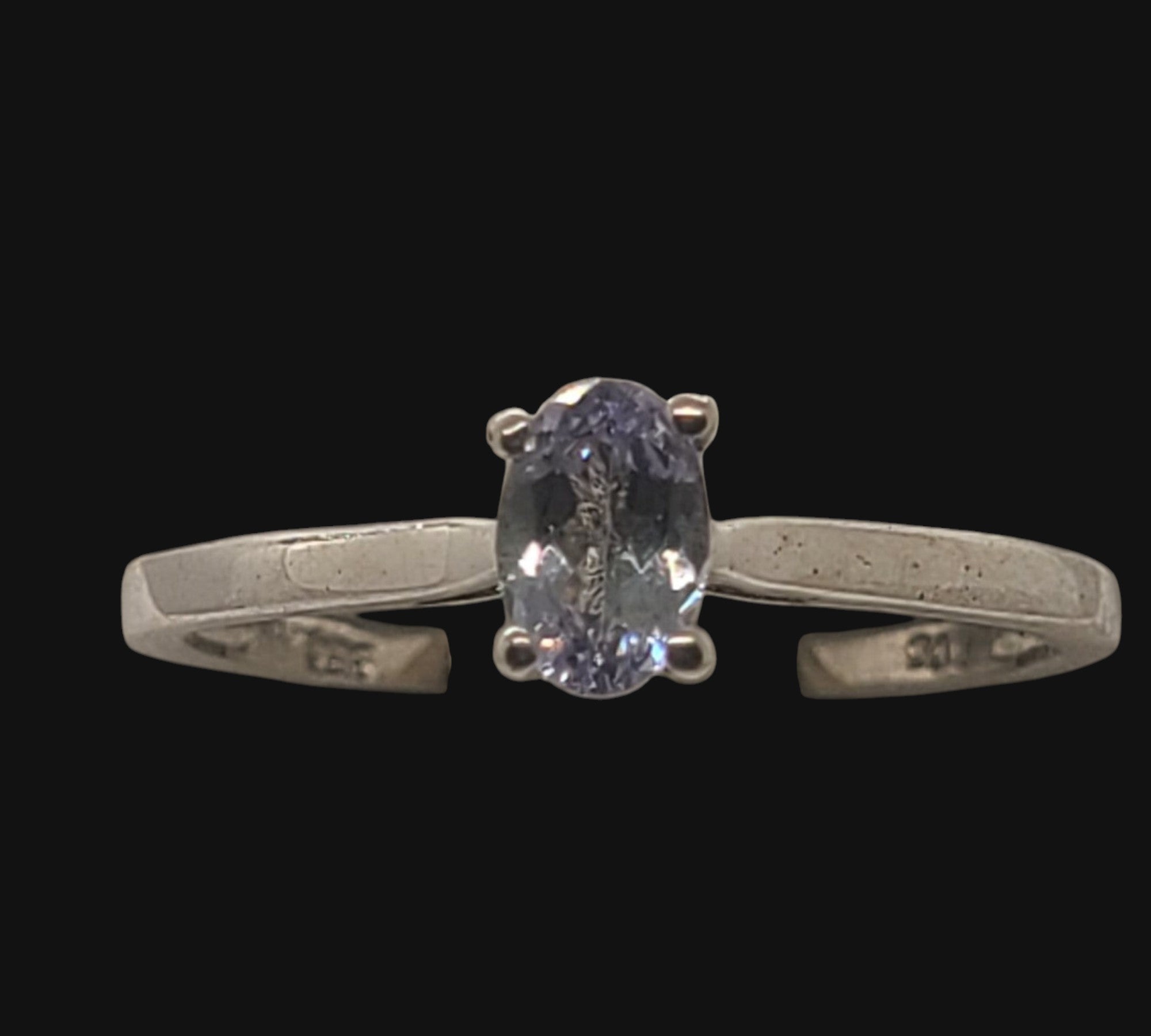 5014 Tanzanite Solitaire Ring 'Bondi'