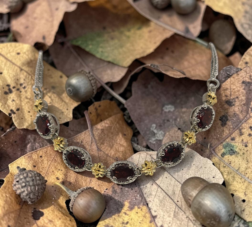 5025 Red Garnet Bracelet