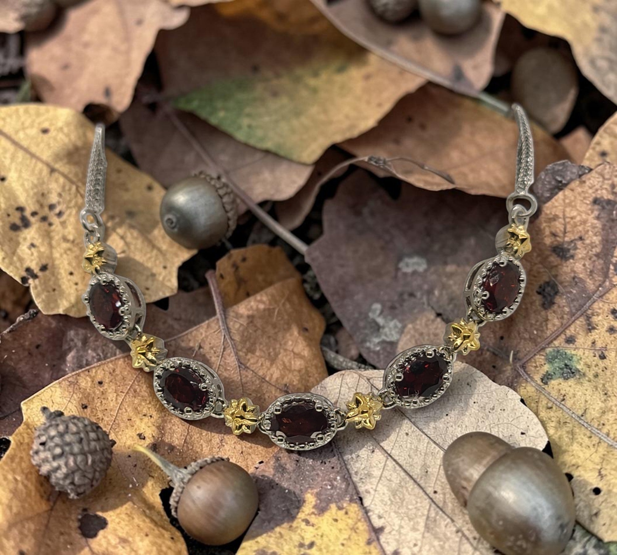 5025 Red Garnet Bracelet