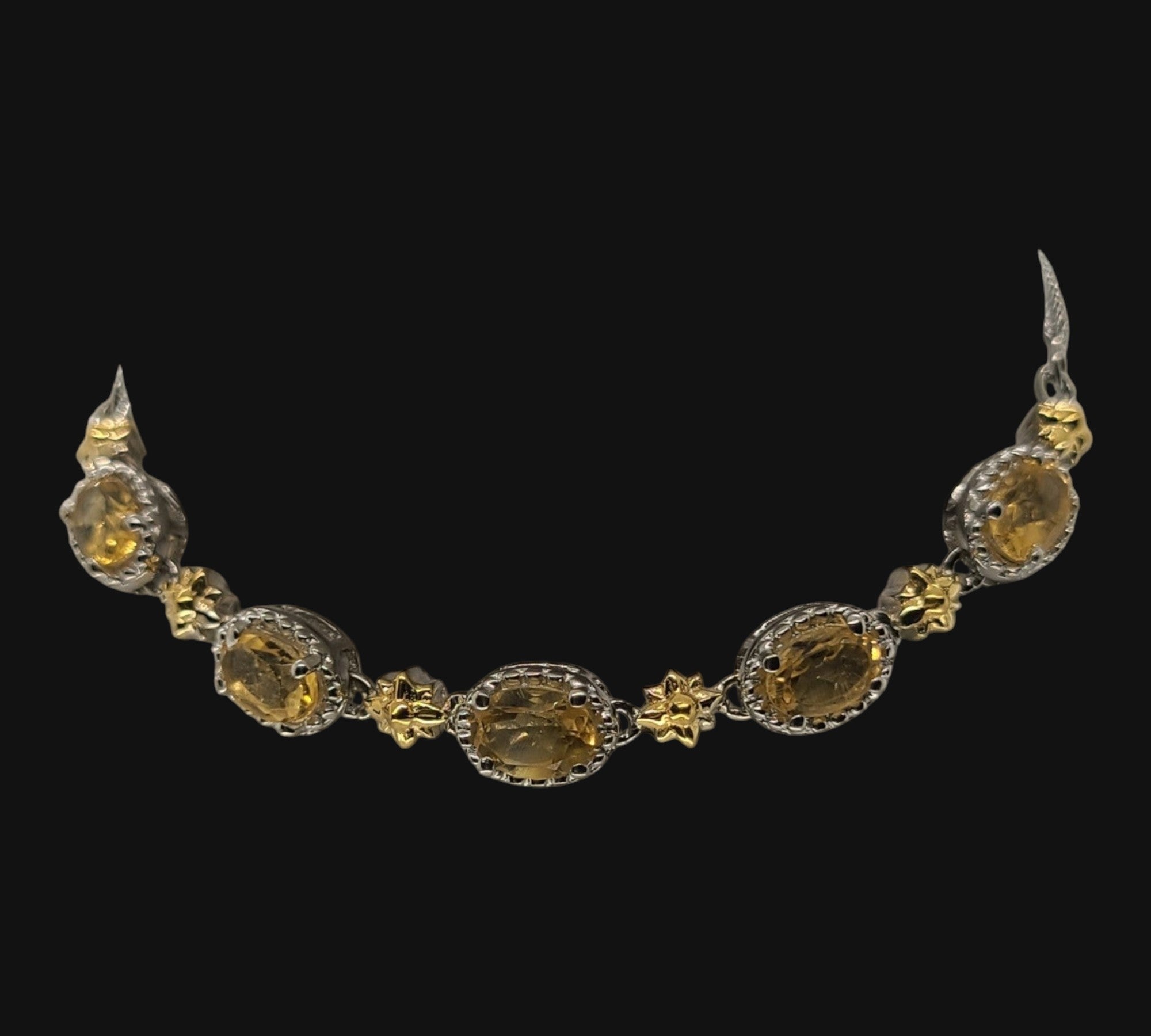 5035 Citrine Bolo Bracelet