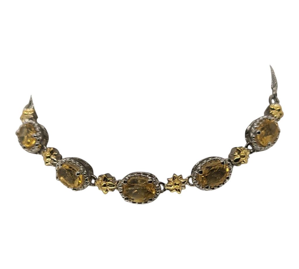 5035 Citrine Bolo Bracelet