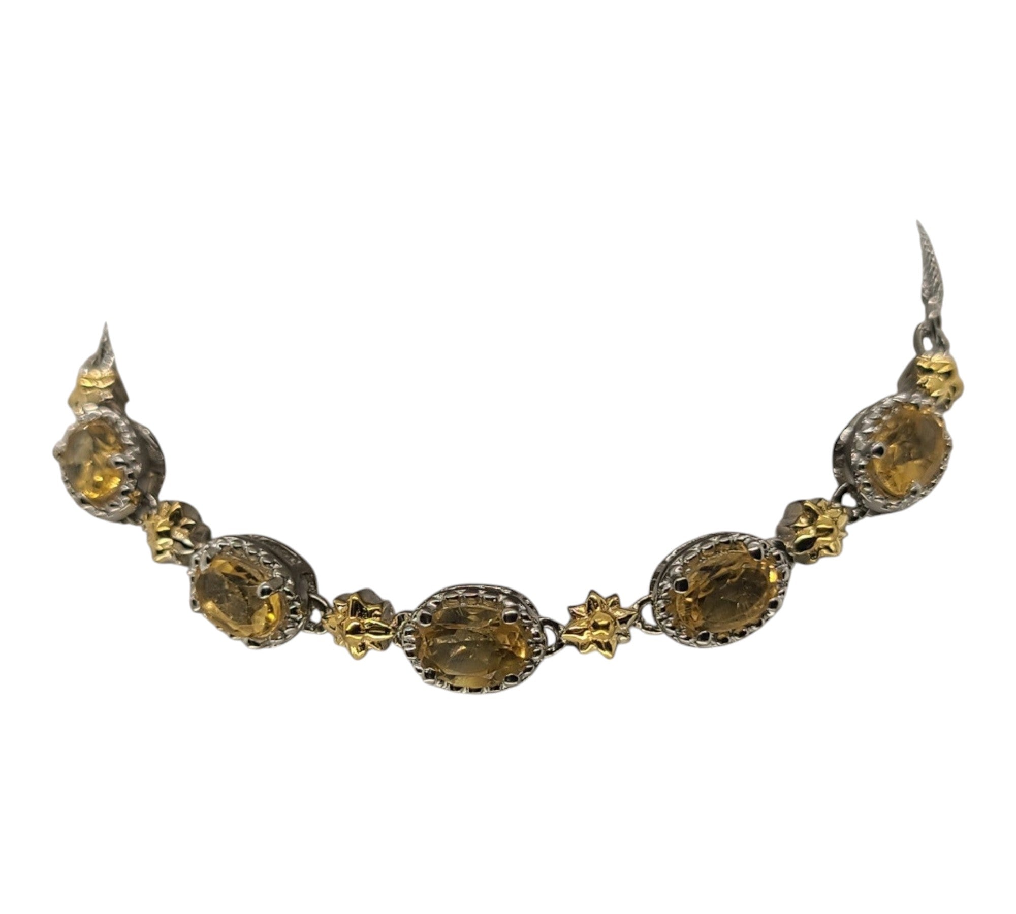 5035 Citrine Bolo Bracelet