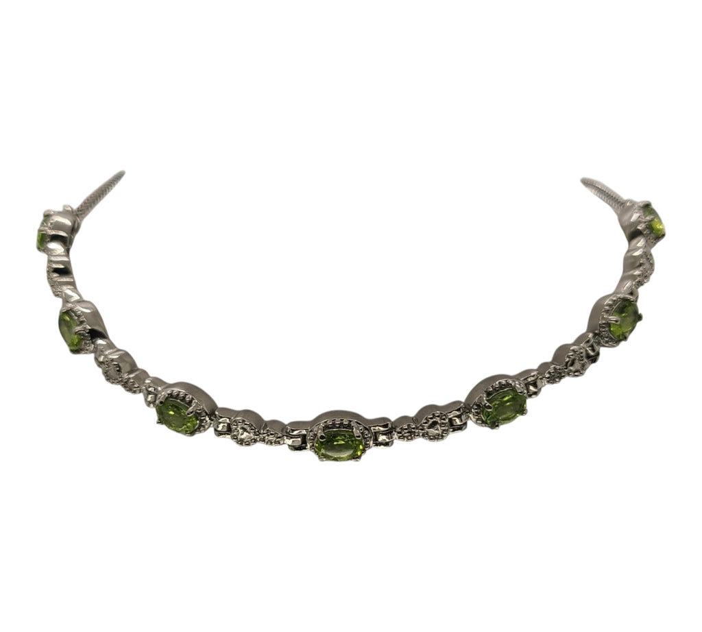 5036 Peridot Bolo Bracelet