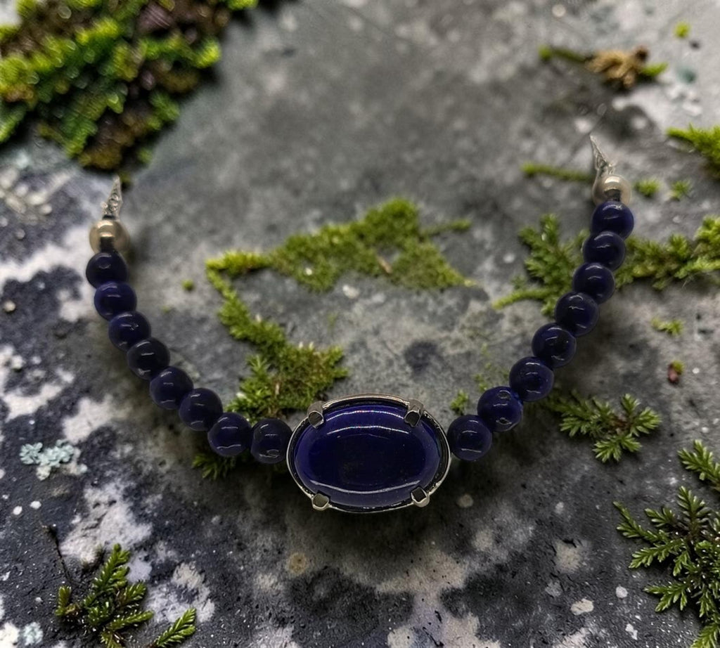 5037 Lapis Lazuli Bolo Bracelet
