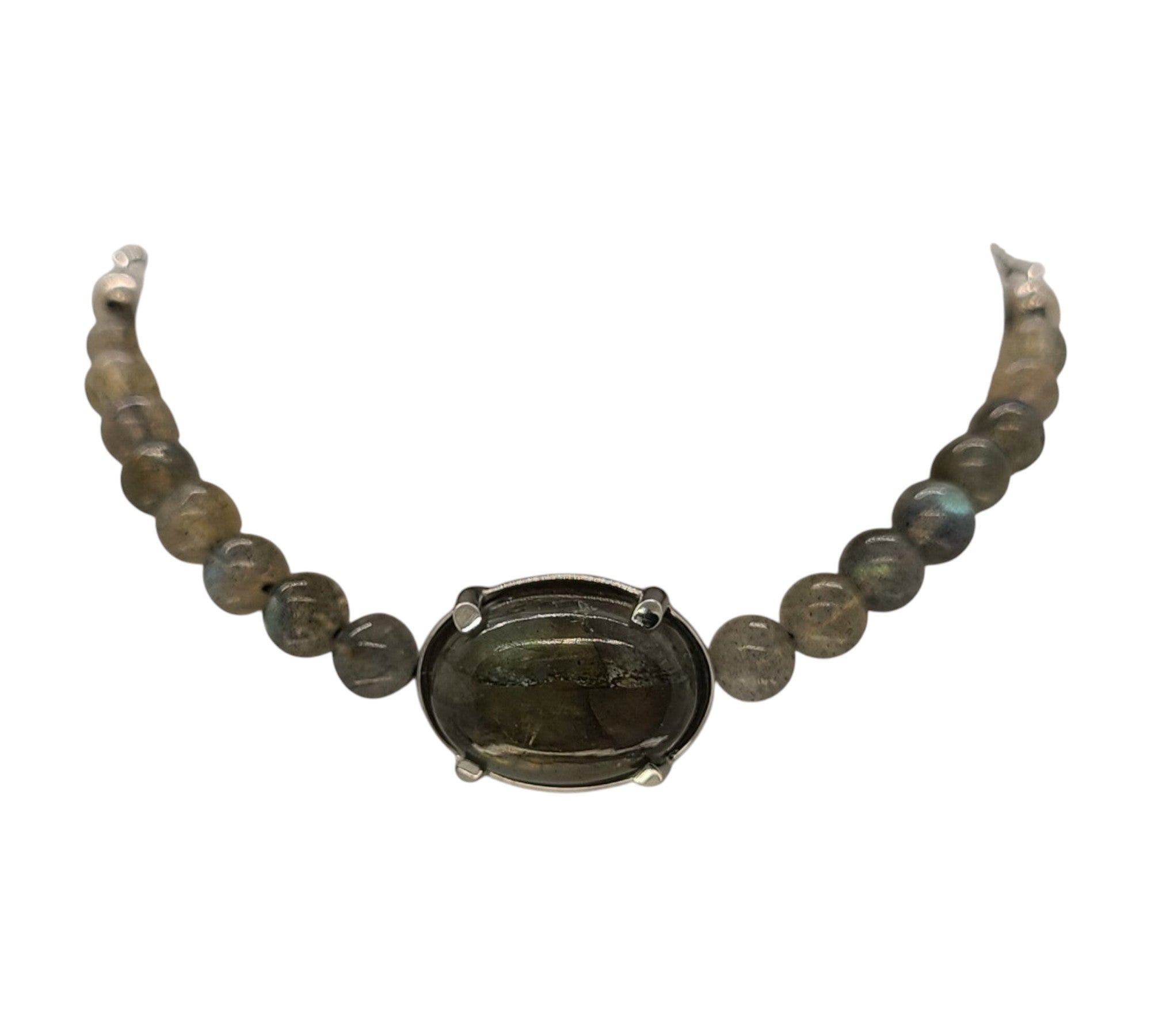 5038 Labradorite Bolo Bracelet