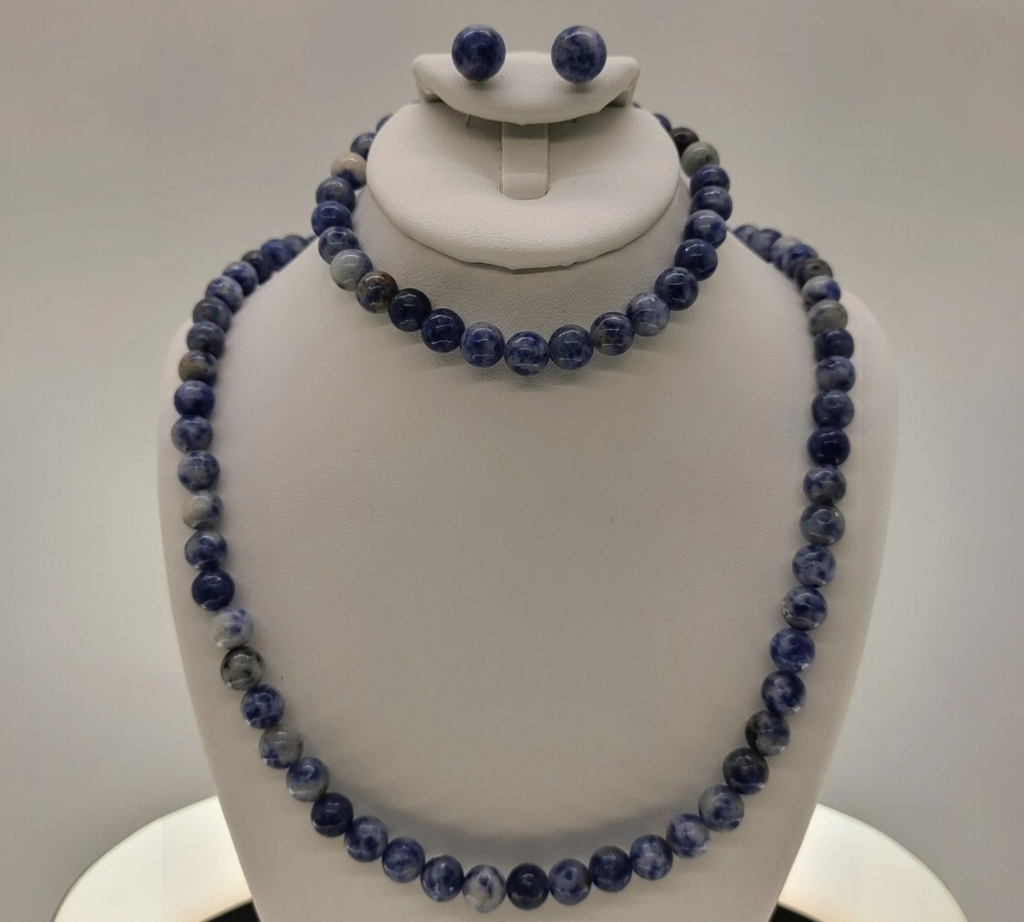5042 Blue Jasper Bead Set