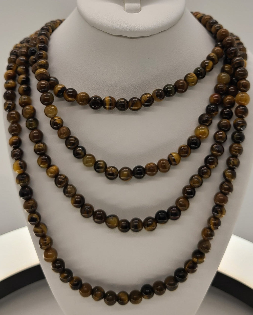 5044 Tiger's Eye Bead Necklace