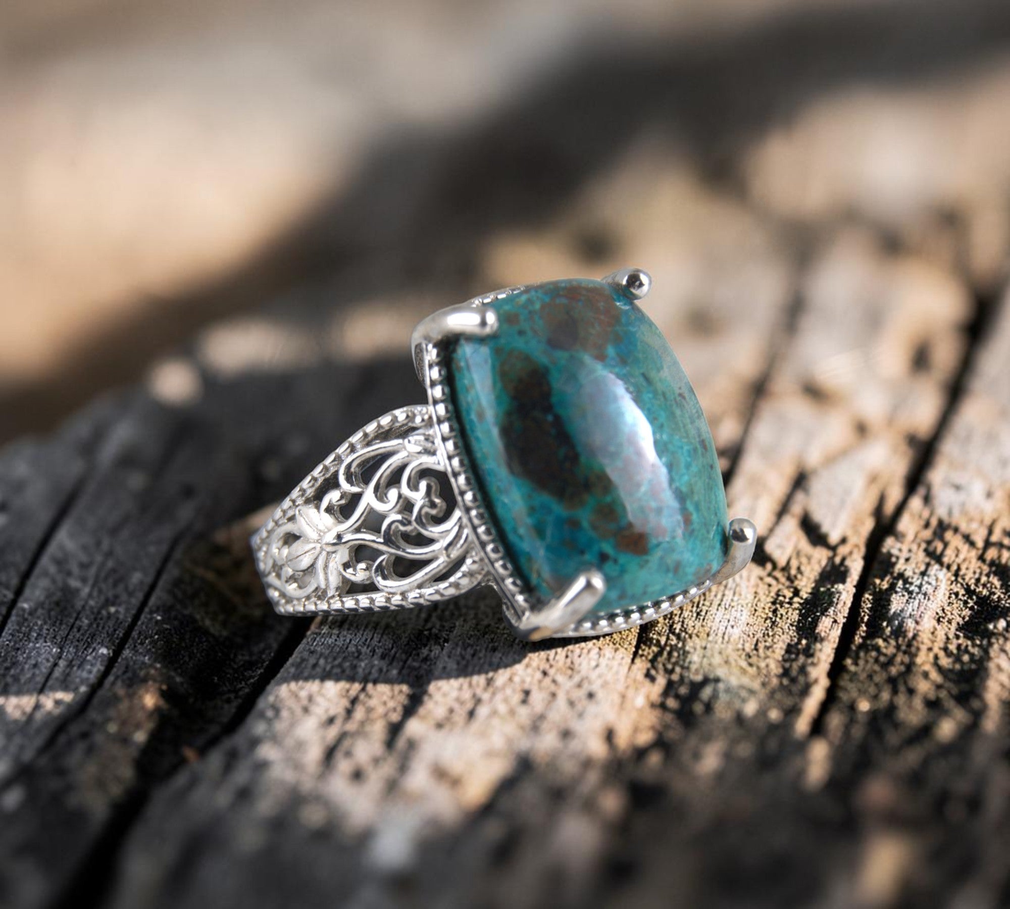 5046 Chrysocolla Ring