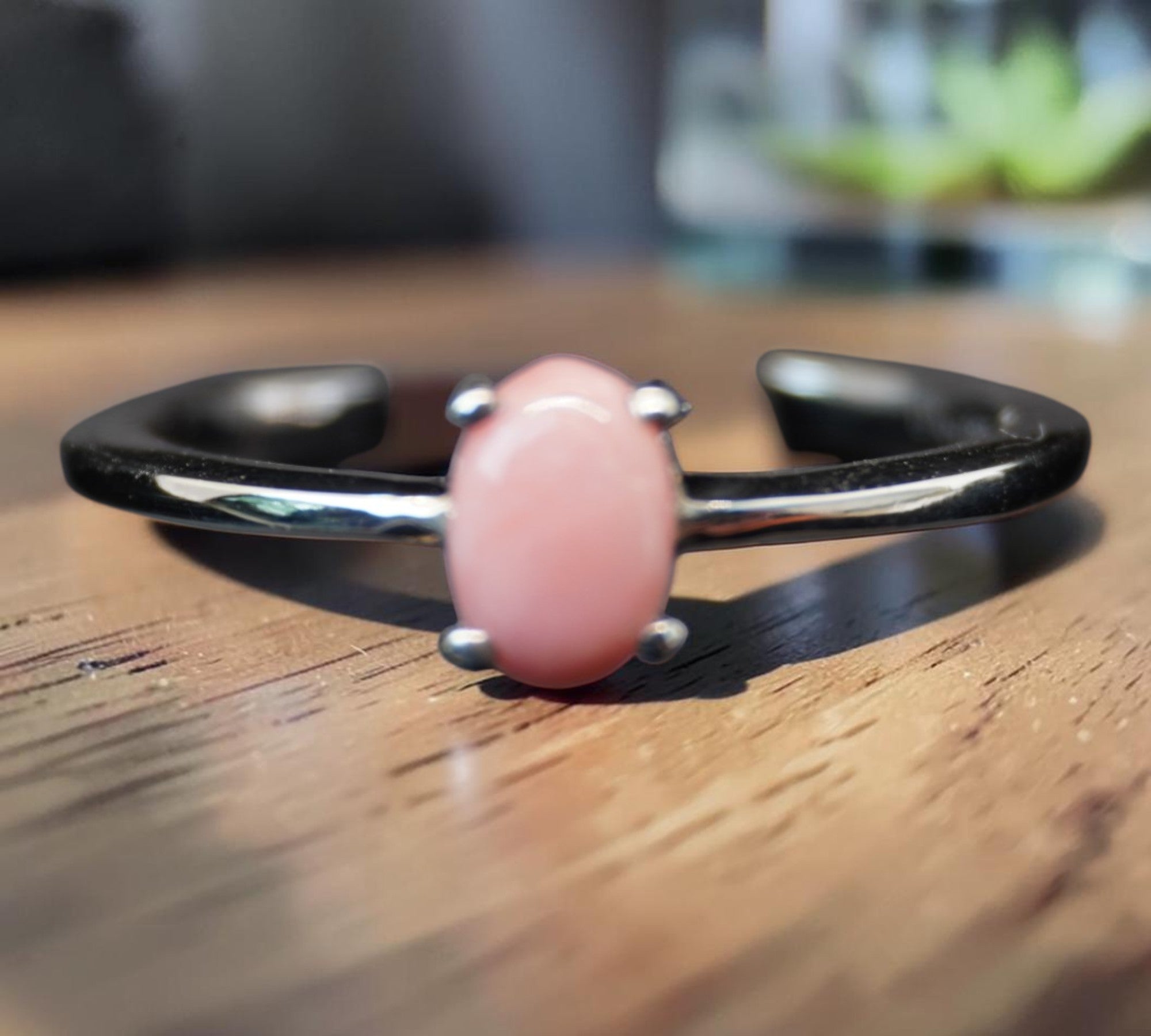 5055 Oregon Peach Opal Ring