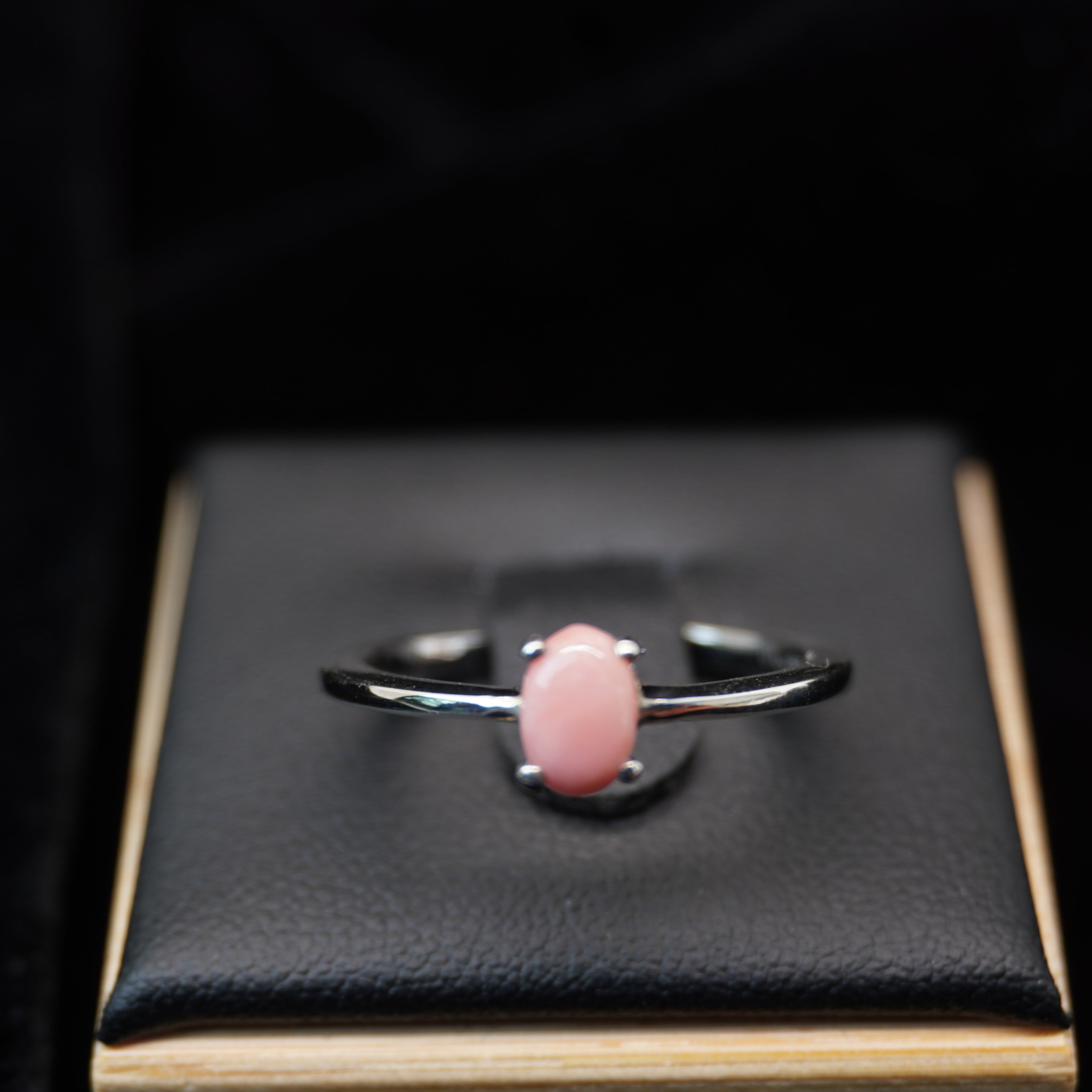 5055 Oregon Peach Opal Ring