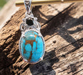5060 Turquoise Pendant w/ Magnetic Therapy