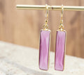5063 Pink Quartz Earrings
