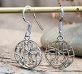 5069 Sterling Silver Butterfly Dangle Earrings