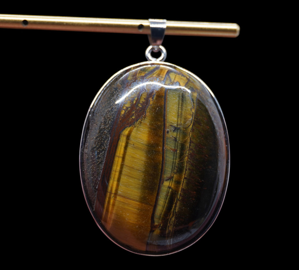 5073 Yellow Tiger's Eye Pendant