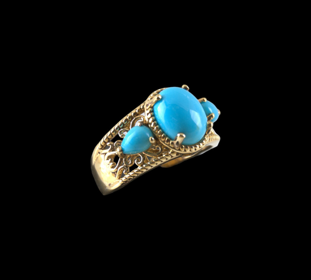 5084 Sleeping Beauty Turquoise Ring