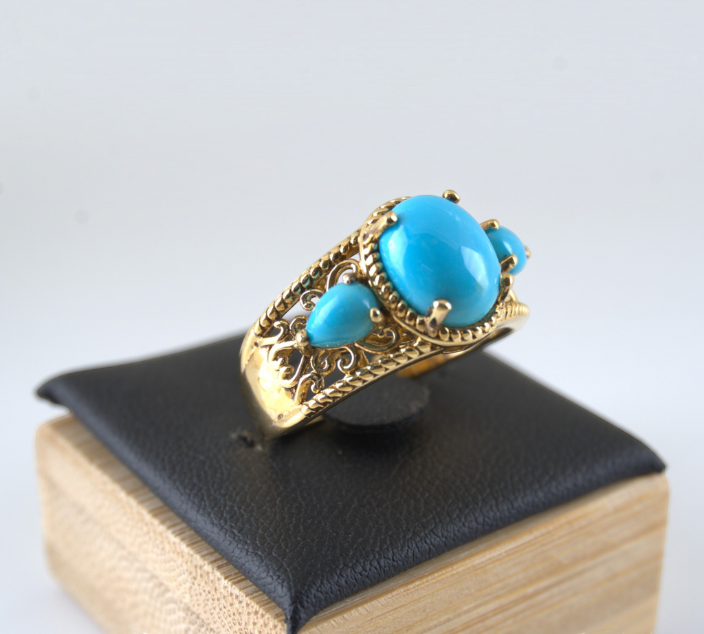 5084 Sleeping Beauty Turquoise Ring