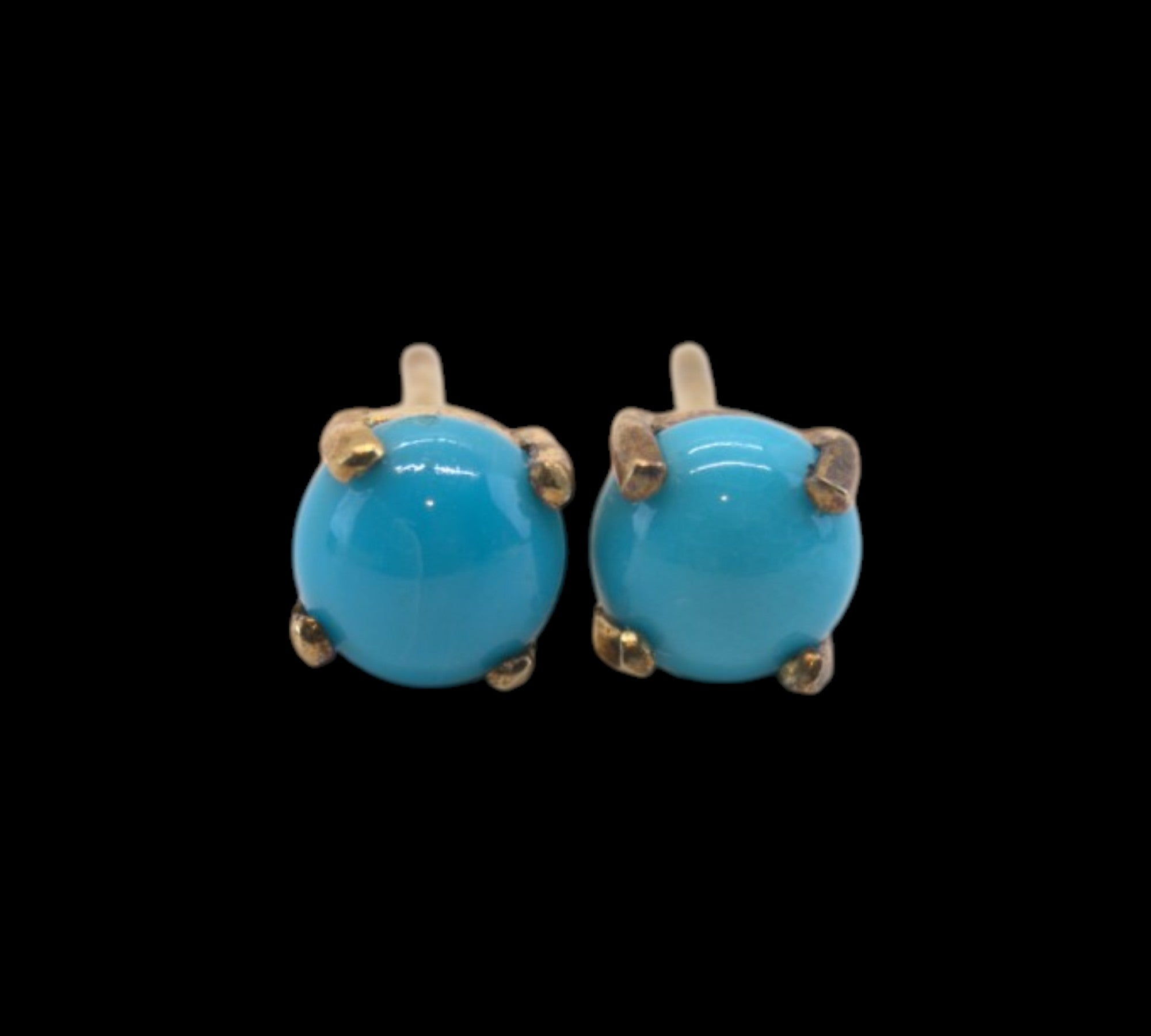 5086 Sleeping Beauty Turquoise Stud Earrings