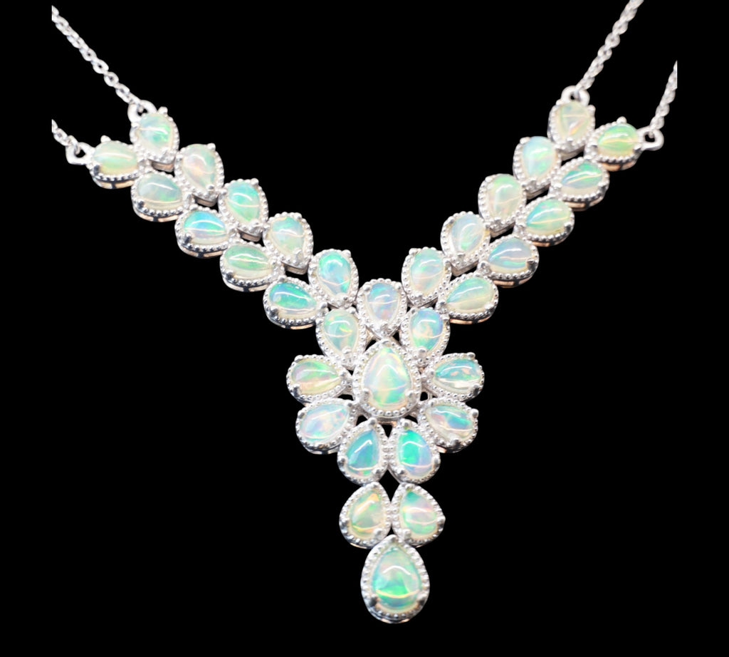 5087 Welo Opal "Y" Necklace