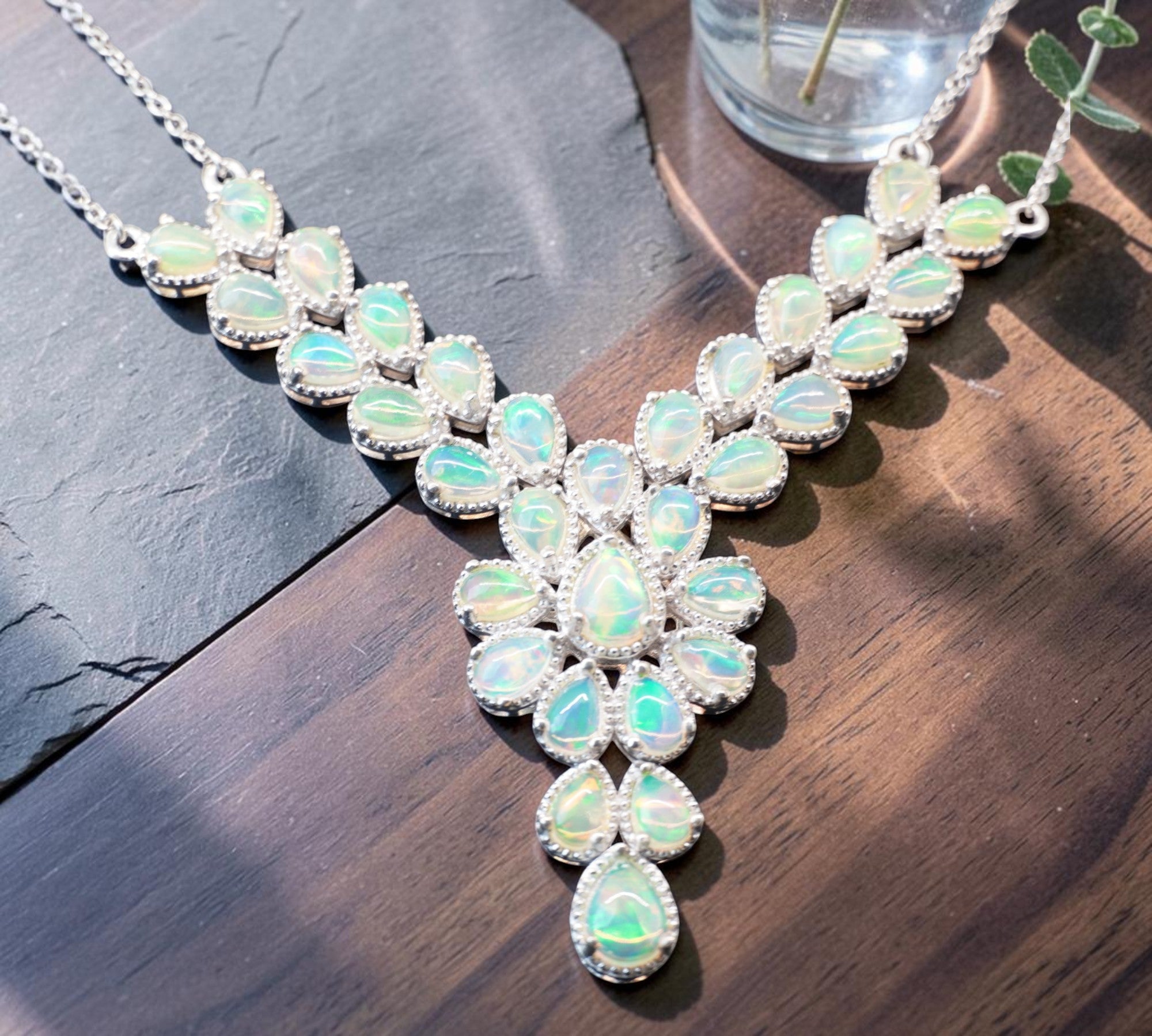 5087 Welo Opal "Y" Necklace