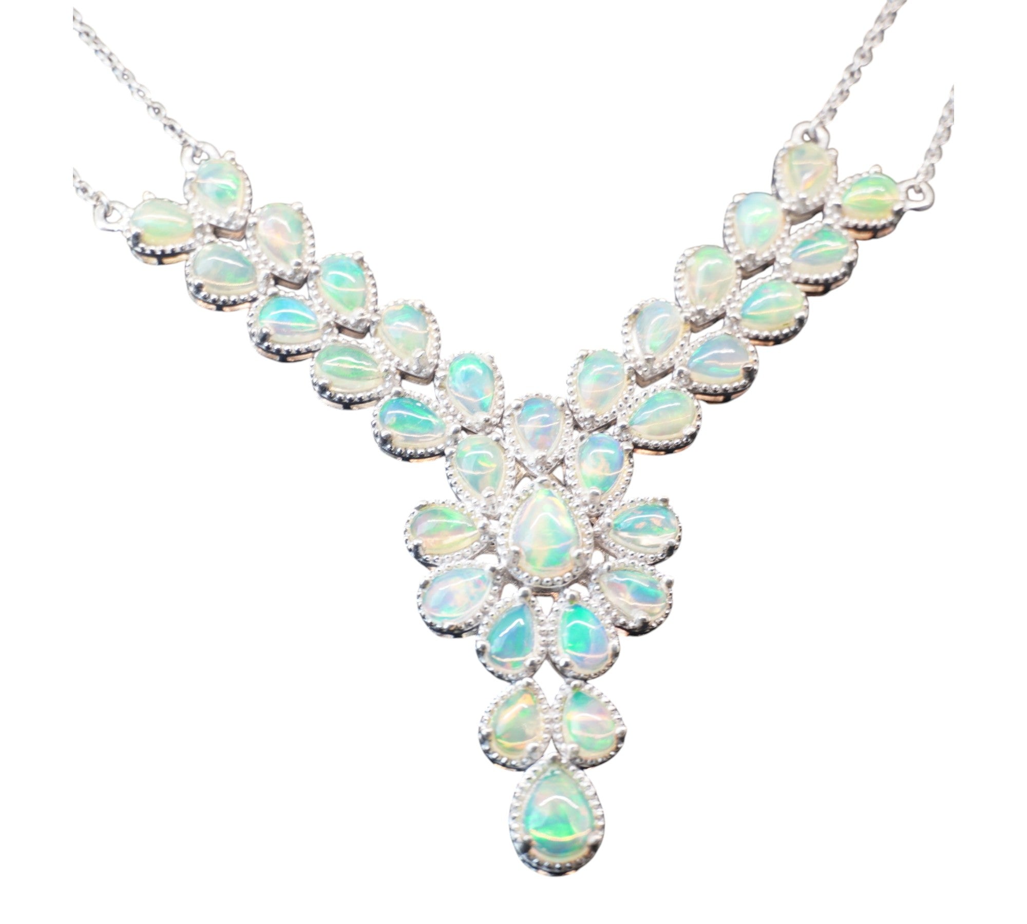 5087 Welo Opal "Y" Necklace