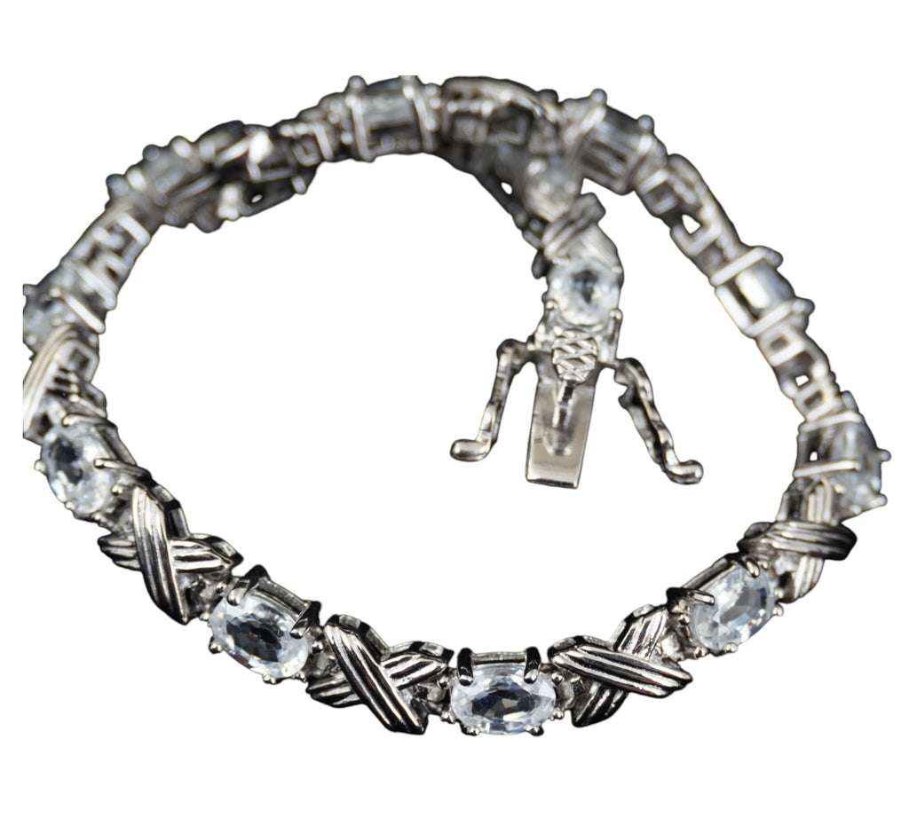 5093 White Zircon Bracelet